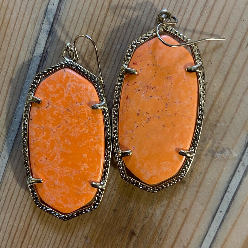 Kendra Scott Orange Vintage Danielles